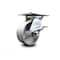Service Caster 5 Inch Heavy Duty Semi Steel Caster with Roller Bearing and Brake SCC-35S520-SSR-SLB - alternate 4